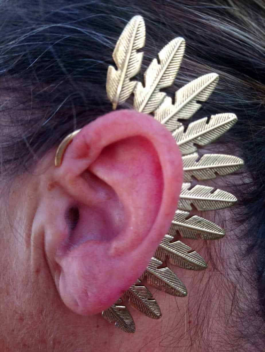 Boho Feather ear decoration